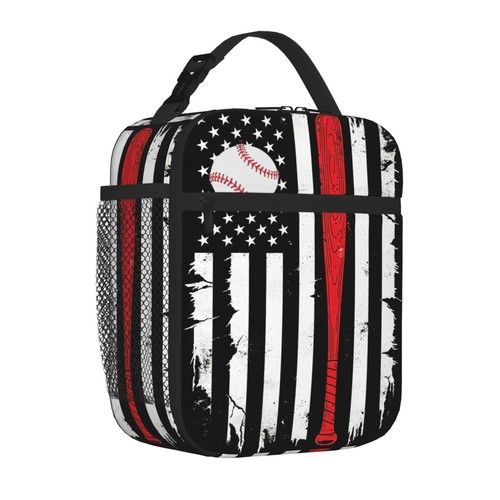American flag baseball - american, flag-baseball