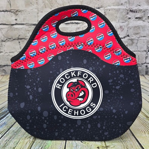 Rockford icehogs lunch bag - rockford,