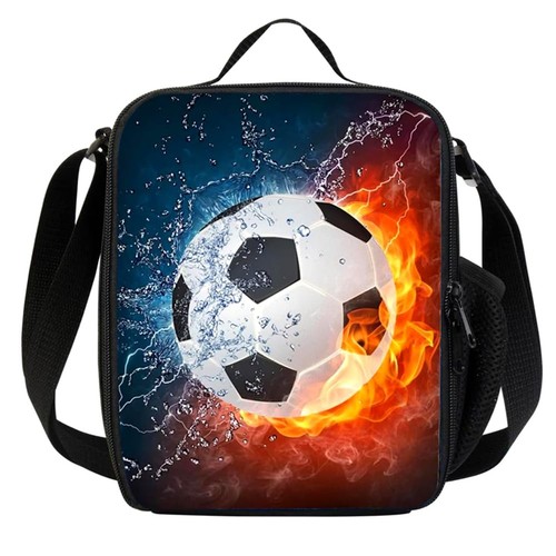 Football lunch box bag - football, boys